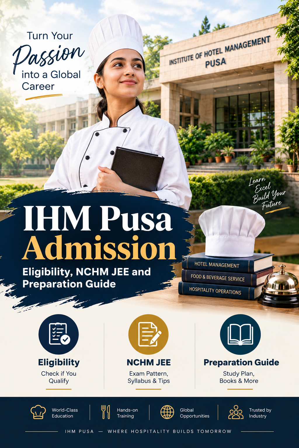 IHM Pusa Admission Eligibility NCHM JEE And Preparation Guide